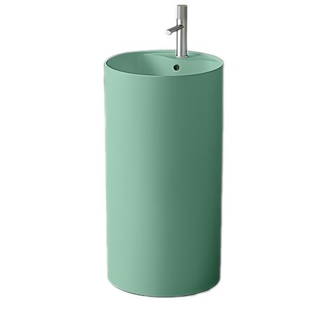 Standwaschbecken, Mintgrün...