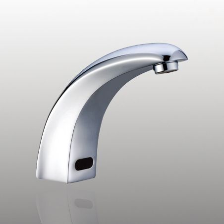 Waschbeckenarmatur, Sensor, Strom- oder Batteriebetrieb, Messing, Perlator, Waschbeckenmontage, Chrom, Alvo