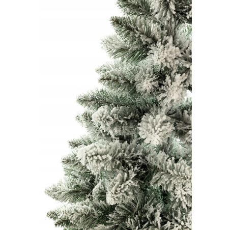 Künstlicher Weihnachtsbaum Schnee, 220 cm, inklusive Kunststoffständer, EGO Osnio