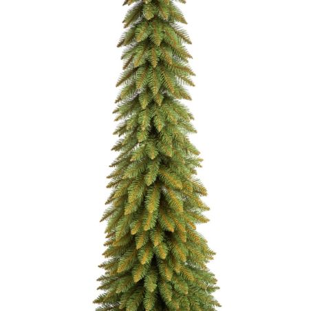 Künstlicher Weihnachtsbaum Slim, 180 cm, auf echtem Stamm, inklusive Ständer, Ego Interiors