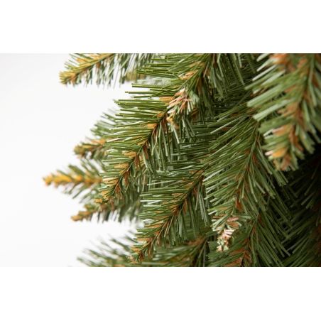 Künstlicher Weihnachtsbaum Slim, 180 cm, auf echtem Stamm, inklusive Ständer, Ego Interiors