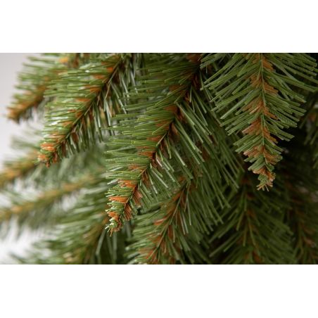 Künstlicher Weihnachtsbaum Slim, 180 cm, auf echtem Stamm, inklusive Ständer, Ego Interiors