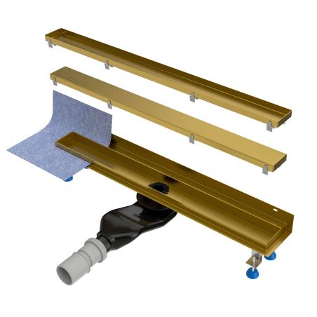 Duschrinne, Wandmontage,...