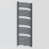 Heizkörper, Handtuchheizkörper aus Stahl, 120-150-180x50 cm, Anthrazit, Gebogenes Design, Terma