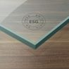 Badabtrennung EGO-1408, 120x140 cm, Transparent, 6-mm-Sicherheitsglas, 180° schwenkbar, Nano Easy Clean Beschichtung