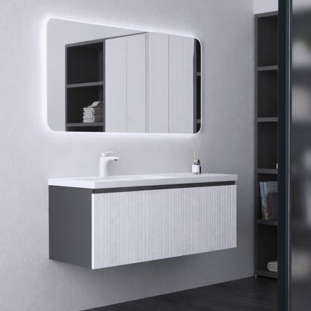 Badezimmermöbel aus MDF mit...