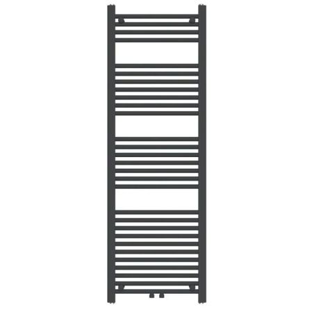 Heizkörper, Handtuchheizkörper aus Stahl, Maße: 120,150,180x50 cm, Anthrazit, Ferano
