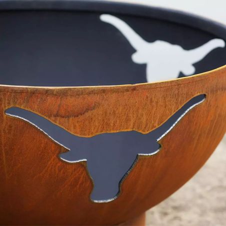 Feuerstelle, 80 x H 40 cm, 2,5 mm Cortenstahl, Toro