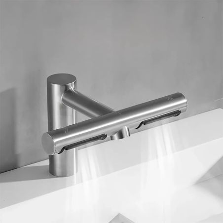 Waschtischarmatur, Kaltwasser, Seifenspender, Sensor, Händetrockner, Kauf, Waschtischmontage, Stromanschluss, Velis