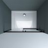 Duschtür Ego 12, Mattschwarz, 100–120–140x195 cm, Schiebetür, 6 mm Sicherheitsglas, Nano Easy Clean