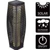 Solarlampe aus Polyrattan, Dämmerungssensor, Batterie inklusive, Schutzart IP44, 80 cm, Evelyn