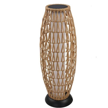 Solarlampe, Geflecht aus...
