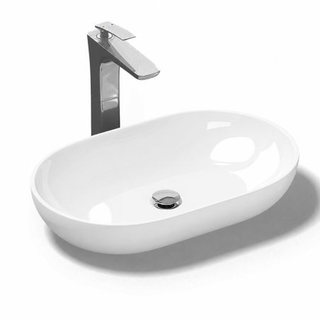Waschbecken EGO 808, Weiß,...