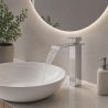 Waschtischarmatur, Wasserfall-Ausführung, Aufsatzmontage, Chrom, Avira