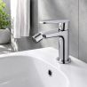 Bidet-Armatur, mit Perlator, Messing, Chrom, Zenia