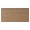 Möbelgarnitur, Tisch 150 cm + 6 Stühle, Teakholz, für Terrasse oder Garten, Seilgeflecht, Kissen inklusive, Gardenia