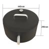 Pizzaofen Nexus Ø45 cm, Cortenstahl 1,5 mm, mit Thermometer, kompatibel mit den Grills Aurelius und Avangarde, schwarz