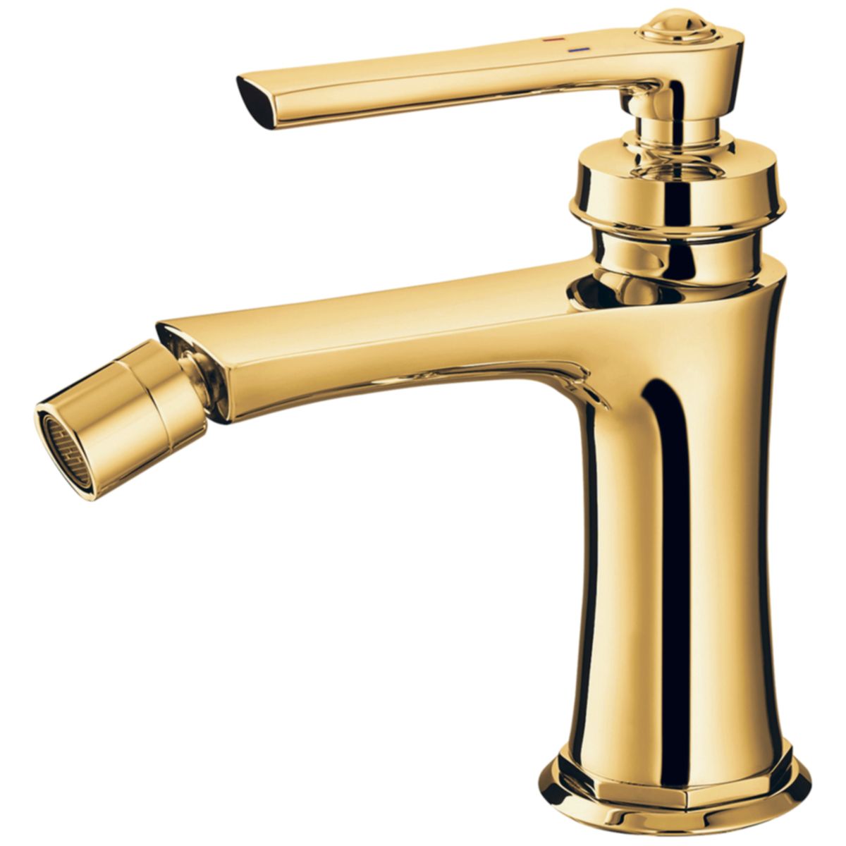 OMNIRES ARMANCE VINTAGE Bidetarmatur, PVD-Finish, Gold, Bidetmontage
