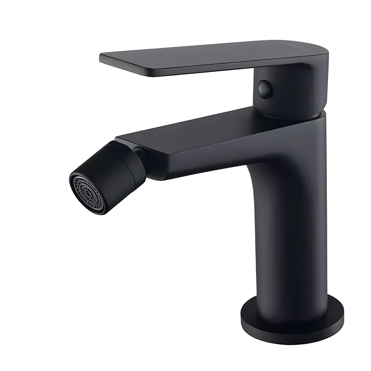Bidet-Armatur, mit Perlator, Messing, Mattschwarz, Zenia