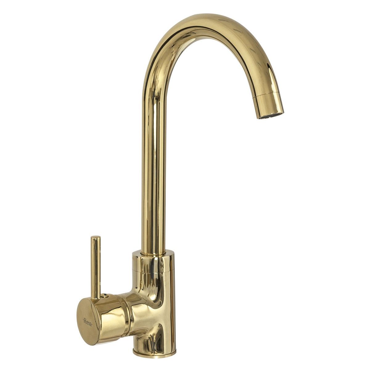 Küchenarmatur REA-Talisa, Gold-Finish, 360-Grad-Schwenkauslauf, exquisites Design, elegant und nützlich