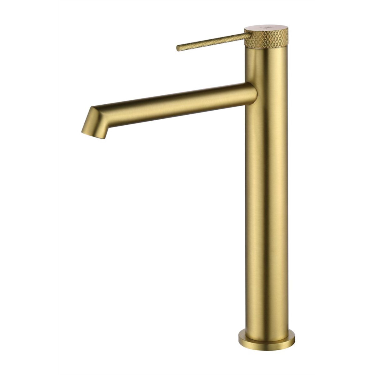 Waschbeckenarmatur, Mattgold, Aufsatzmontage, Höhe 31, Apolo