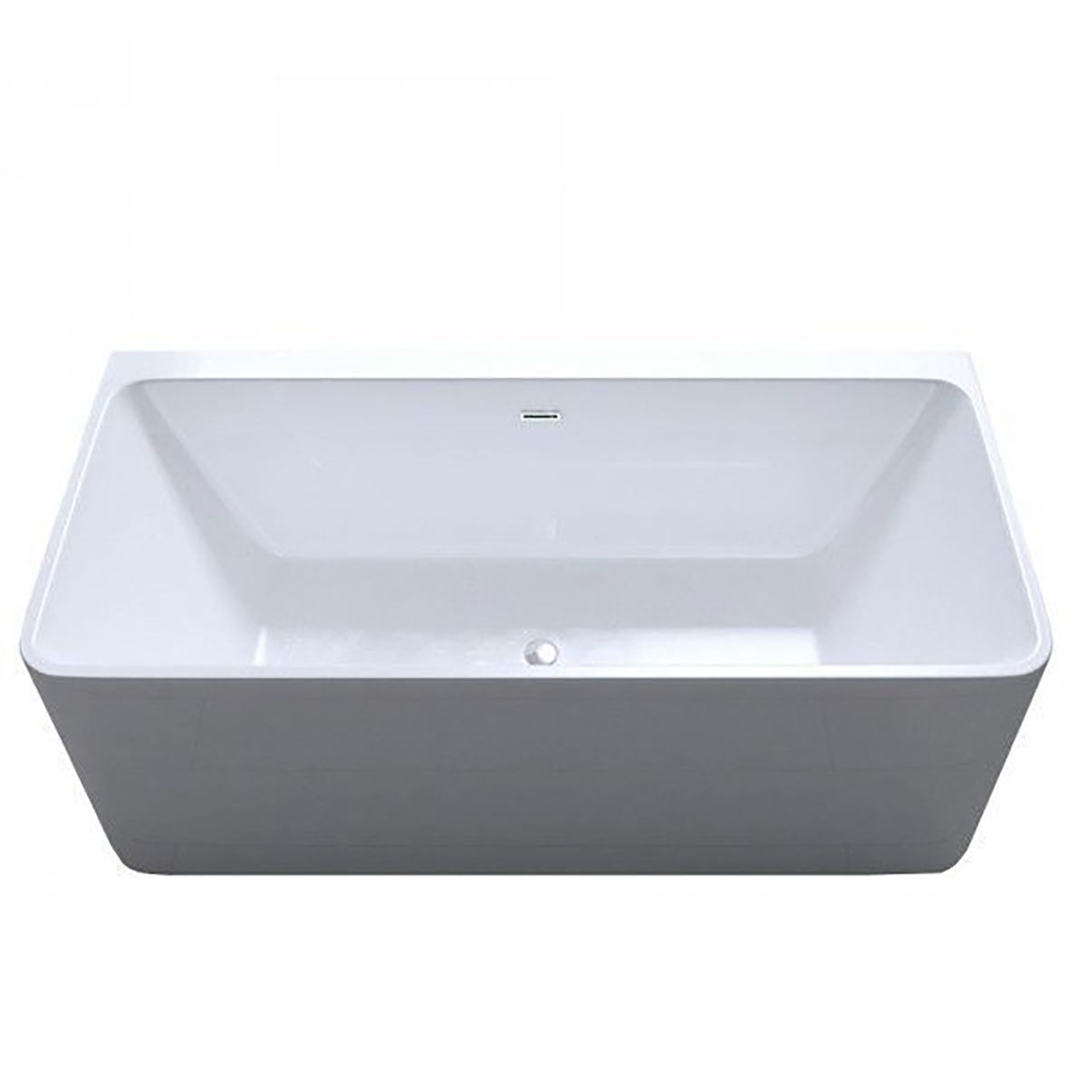Badewanne EGO 601, freistehend, 180 cm, Sanitäracryl, Weiß