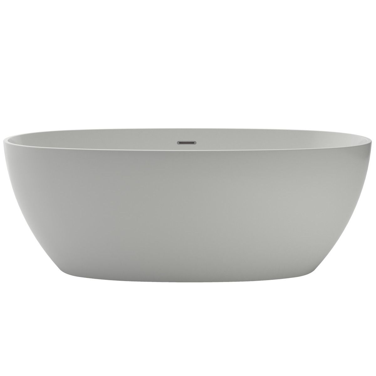 Badewanne Zinon, Sanitäracryl, glänzend Weiß, 150, 160, 170 cm, Wärmedämmung, freistehend