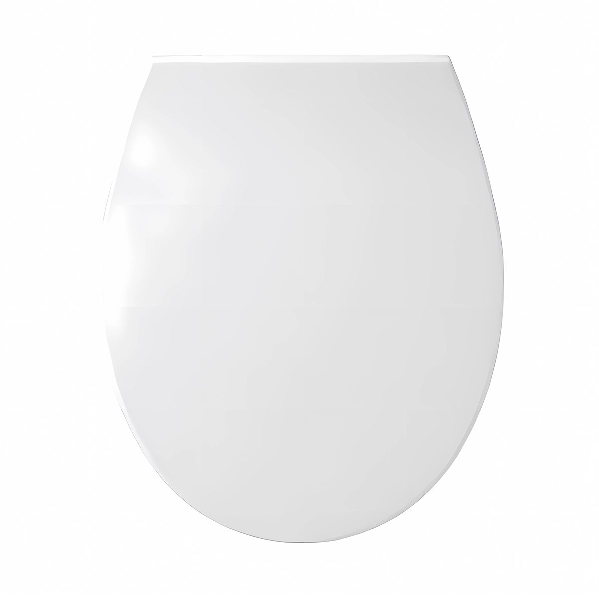 Duroplast-Deckel, Weiß, mit Soft-Close, für WC-Becken New Santa Weiß