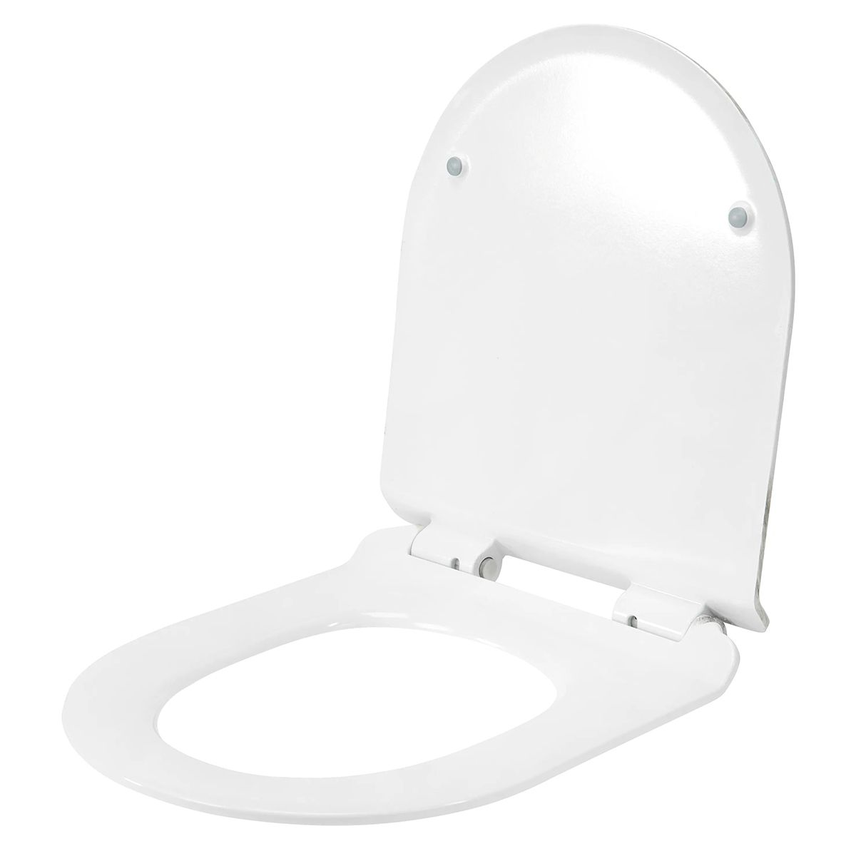 Duroplast Slim WC-Sitz, Soft-Close, verstellbarem Abstand, Quick Release, für WC-Becken Ben Marmor