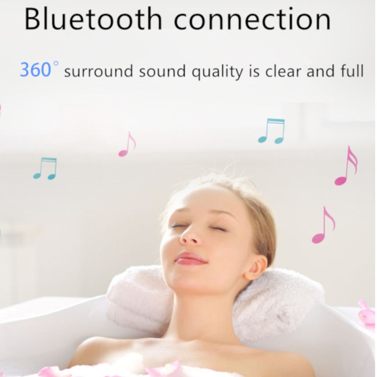 Smart LED-Spiegel, Bluetooth, 3 Lichtfarben, 5 mm, Sensor, Zeit und Temperatur, Anti-Beschlag, Touch, 60-70x80-140 cm, Rubin