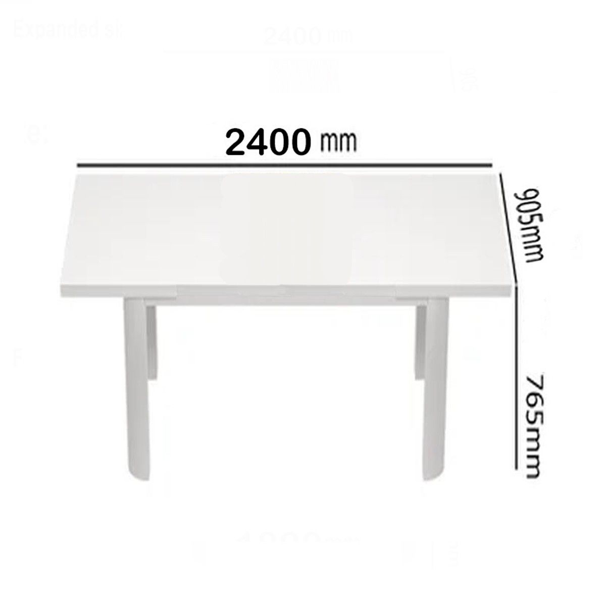 Möbelset für Terrasse und Garten, Tisch aus Aluminium und Holz, 8 Stühle, Seilgeflecht, Torino