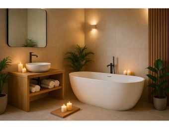 Verwandle dein Badezimmer in ein SPA: einfache Ideen mit WOW-Effekt