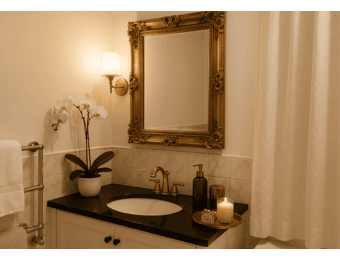 Glamour im Bad: Stilvolles Badezimmer ohne großen Aufwand Glamour im Bad: Stilvolles Badezimmer ohne großen Aufwand