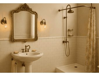 Vintage-Stil im Badezimmer: Welche Elemente nicht fehlen dürfen